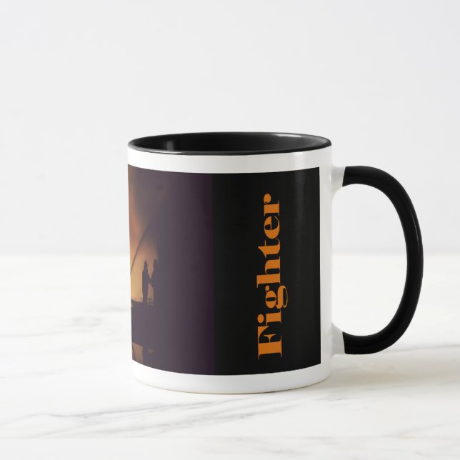 Feuer-Kämpfer-Tasse Tasse (Rechts)
