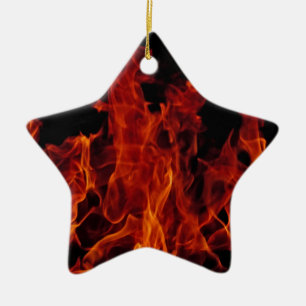 Feuer Keramik Ornament