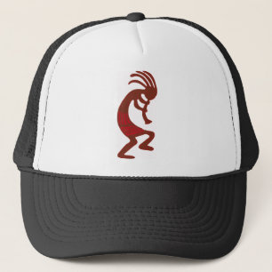 Feuer Kokopelli Truckerkappe