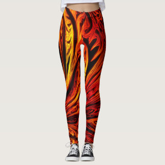 Feuer Leggings
