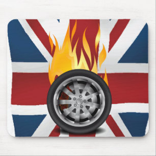 Feuer, Legierung Großbritannien Mousepad