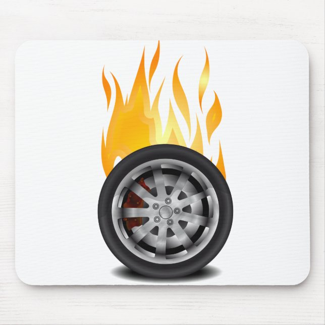 Feuer, Legierung Mousepad (Vorne)