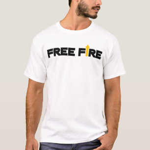 Feuer-Logo-UnisexT - Shirt des freien Feuer-T -