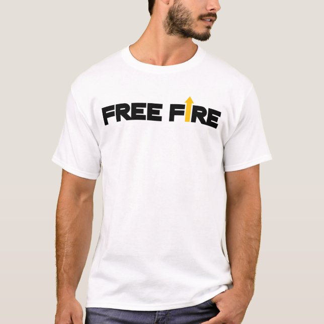 Feuer-Logo-UnisexT - Shirt des freien Feuer-T - (Vorderseite)