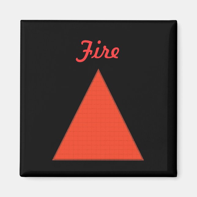 Feuer Magnet (Vorne)