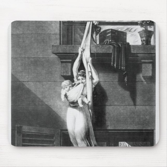 Feuer Mousepad (Vorne)