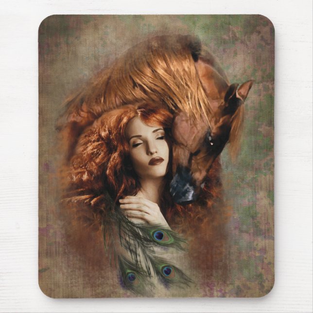 FEUER - Mousepad (Vorne)