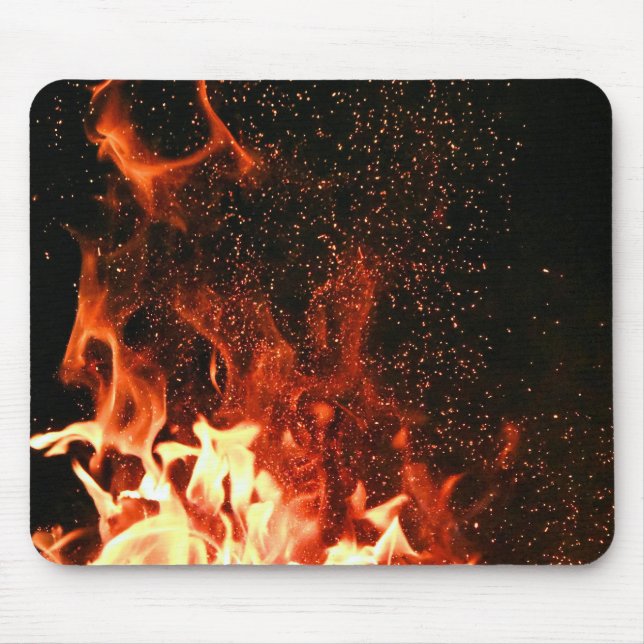 Feuer Mousepad (Vorne)