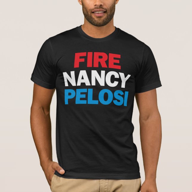 Feuer Nancy Pelosi T-Shirt (Vorderseite)