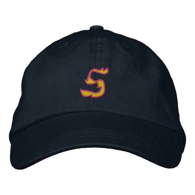 Feuer Nummer 1 Nummer 5 Bestickte Baseballkappe (Vorderseite)