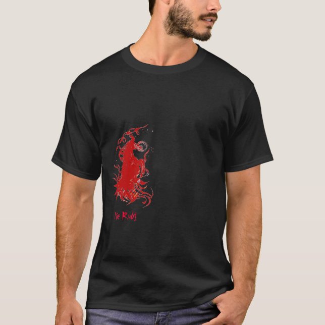 Feuer-Pferd T für Männer T-Shirt (Vorderseite)