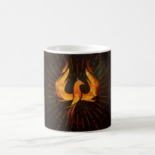 Feuer-Phoenix-Vogel Tasse