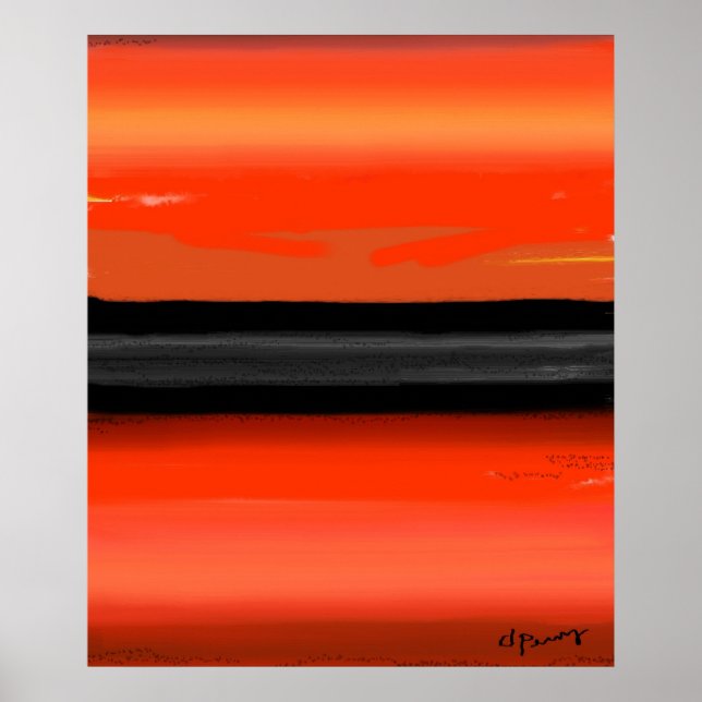 "FEUER" POSTER (Vorne)