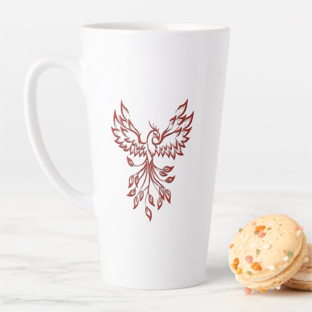 Feuer Red Phoenix Milchtasse (Beispiel)