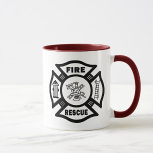 Feuer-Rettung Tasse