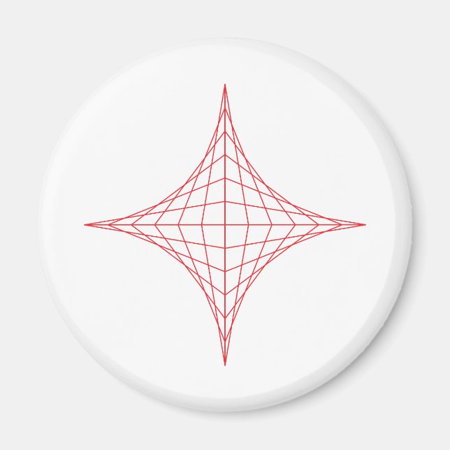 Feuer (rot) magnet (Vorne)