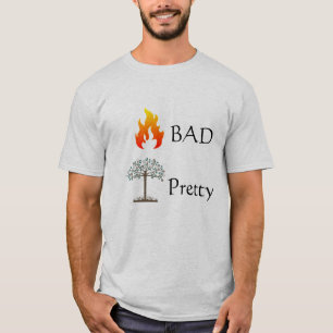 Feuer-SCHLECHTER Baum-HÜBSCHES T-Shirt