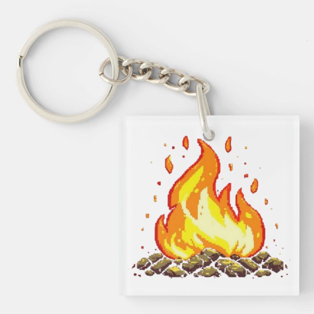 Feuer Schlüsselanhänger (Vorderseite)