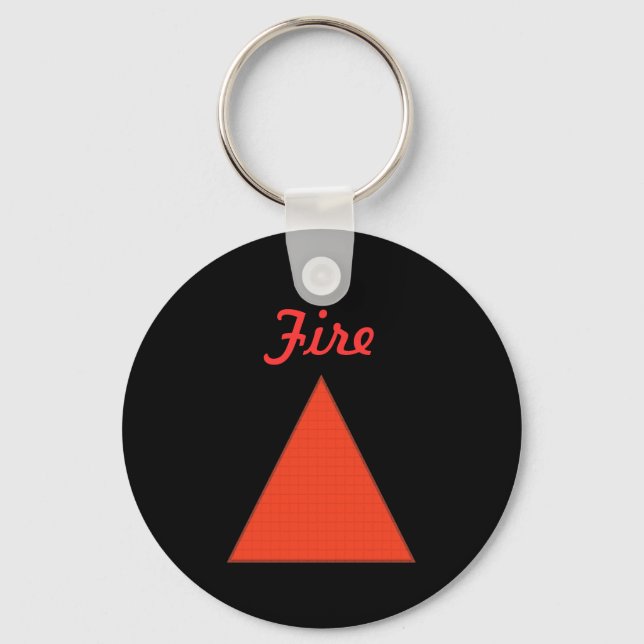 Feuer Schlüsselanhänger (Vorderseite)