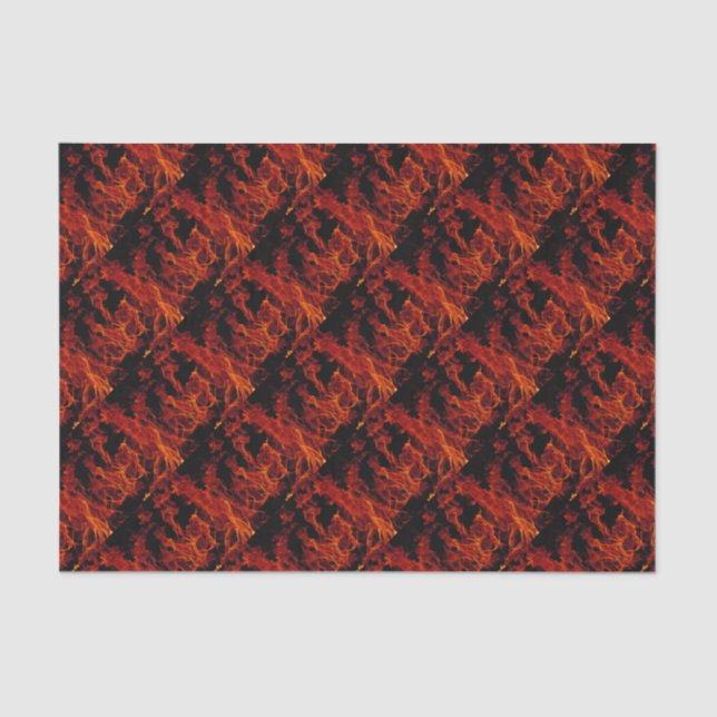 Feuer Seidenpapier (Vorderseite)