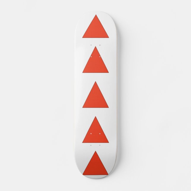 Feuer Skateboard (Vorderseite)
