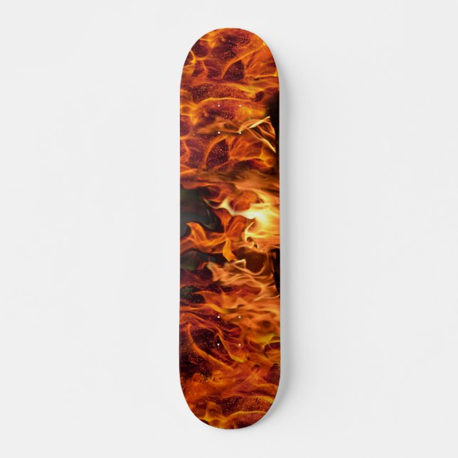 Feuer Skateboard (Vorne)