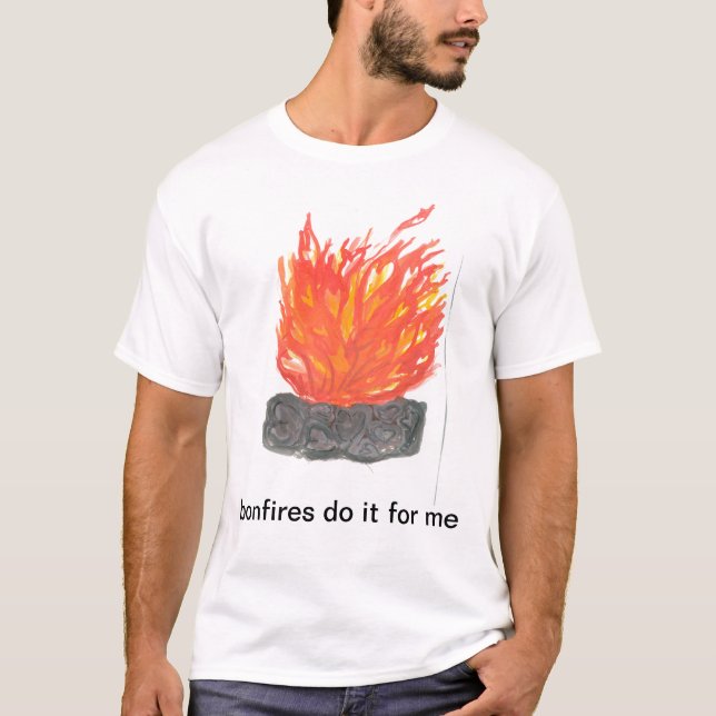 Feuer T-Shirt (Vorderseite)