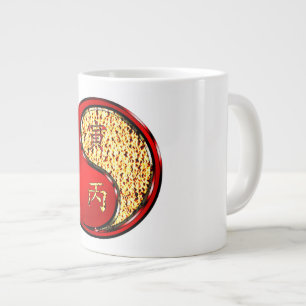 Feuer Tiger Jumbo-Tasse