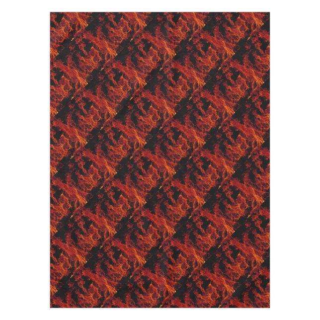 Feuer Tischdecke (Vorderseite)