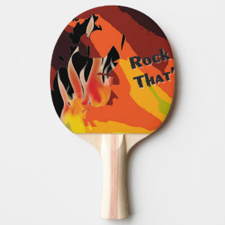 Feuer Tischtennis Schläger