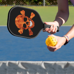 Feuer Totenkopf Pickleball Schläger