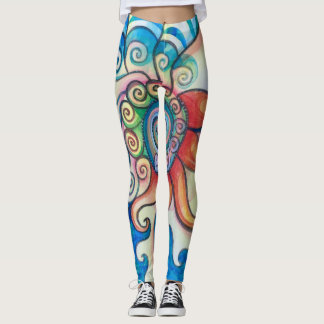 Feuer-u. Wasser-Leggings Leggings
