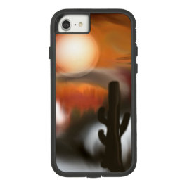 Feuer und Eis Abstrakte Kunst im Südwesten iPhone 13 Hülle