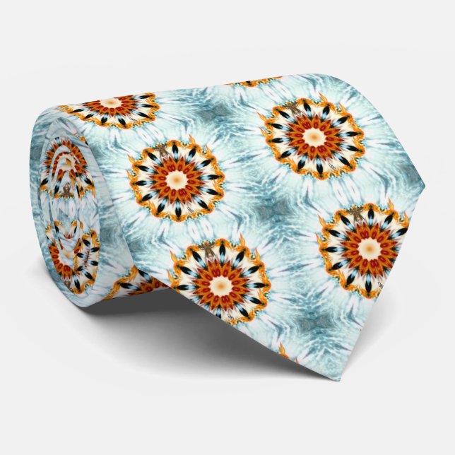 Feuer und Eis Krawatte (Gerollt)