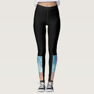 Feuer-und Eis-Leggings Leggings