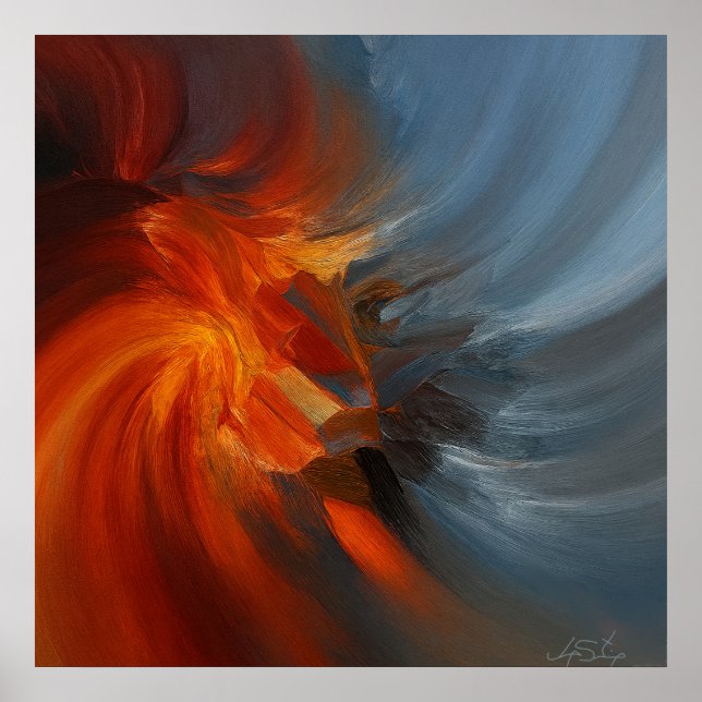 Feuer und Eis Poster (Vorne)