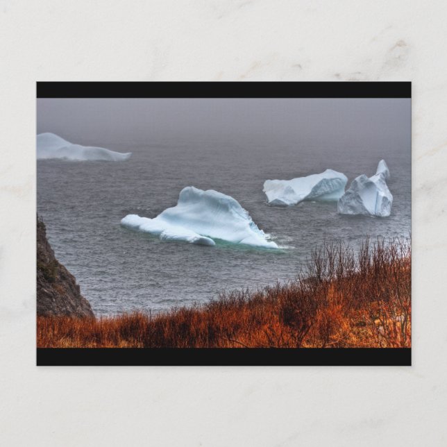 Feuer und Eis Postkarte (Vorderseite)