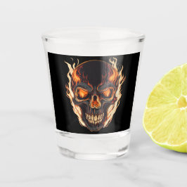 Feuer und Eis  Schnapsglas
