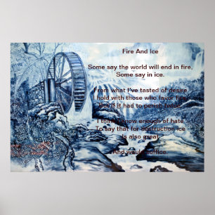 Feuer und Eis über China Poster