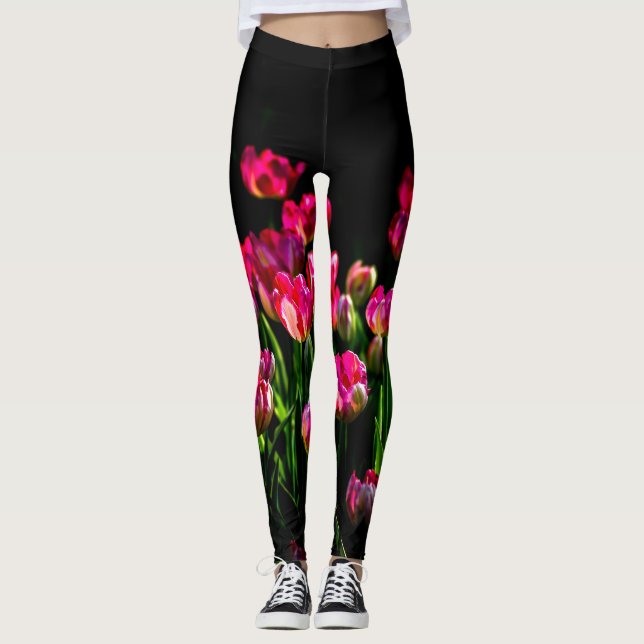 Feuer und Flammen Leggings (Vorderseite)