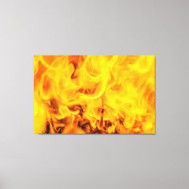 Feuer und Flammen Leinwanddruck