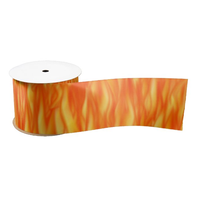 Feuer und Flammen Satinband (Spule)