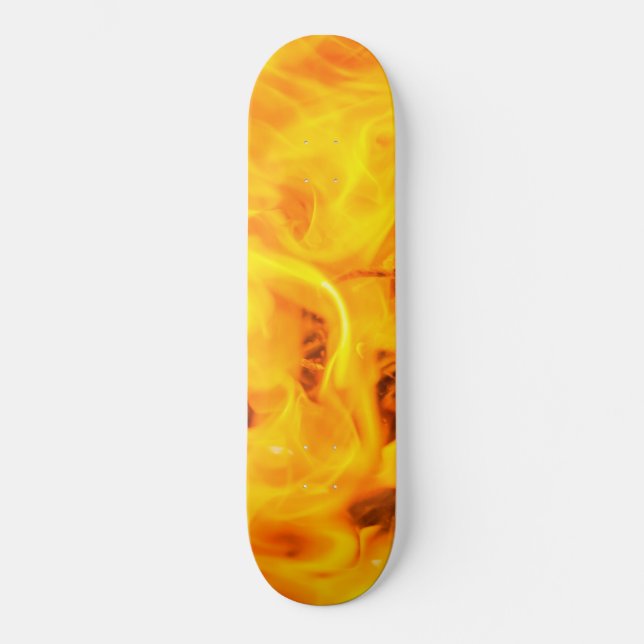 Feuer und Flammen Skateboard (Vorderseite)