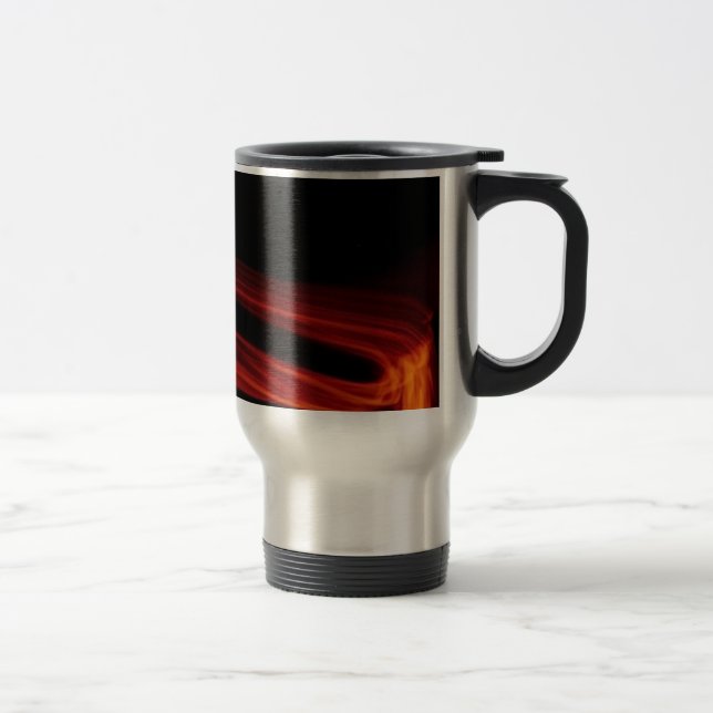 Feuer und Flammen-Tasse Reisebecher (Rechts)