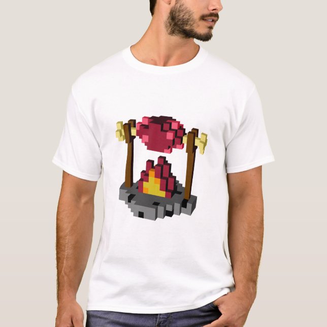 Feuer und Fleisch T-Shirt (Vorderseite)