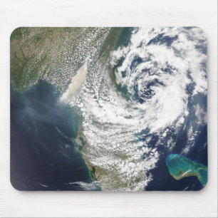 Feuer und Rauch in Georgia und in Florida Mousepad