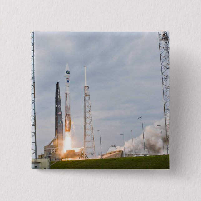 Feuer- und Rauchsignal Button (Vorderseite)