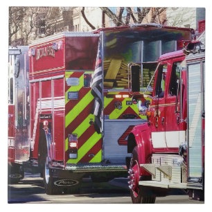 Feuer und Rettung Fliese
