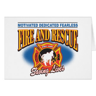 Feuer und Rettung, welche die Leben retten
