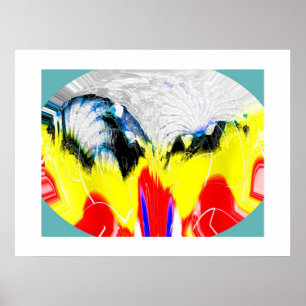 Feuer und Schmelzeis Poster